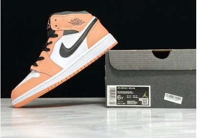 1 (GS) PINK QUARTZ 555112-603 JORDAN MID AIR 0816